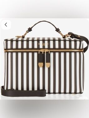 Henry Bendel iconic logo train case